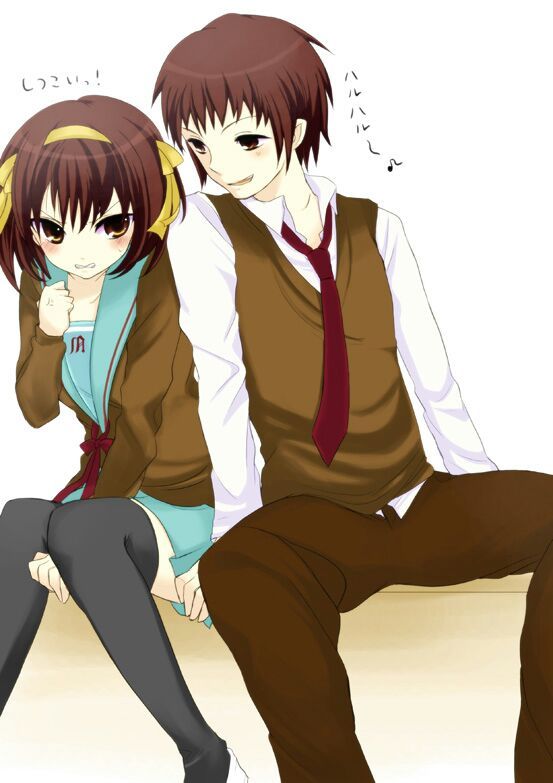 Haruhi x kyon | Wiki | Haruhi Suzumiya Brigada SOS Amino