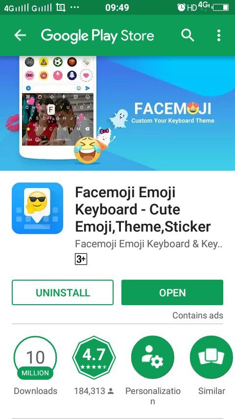 facemoji keyboard bts