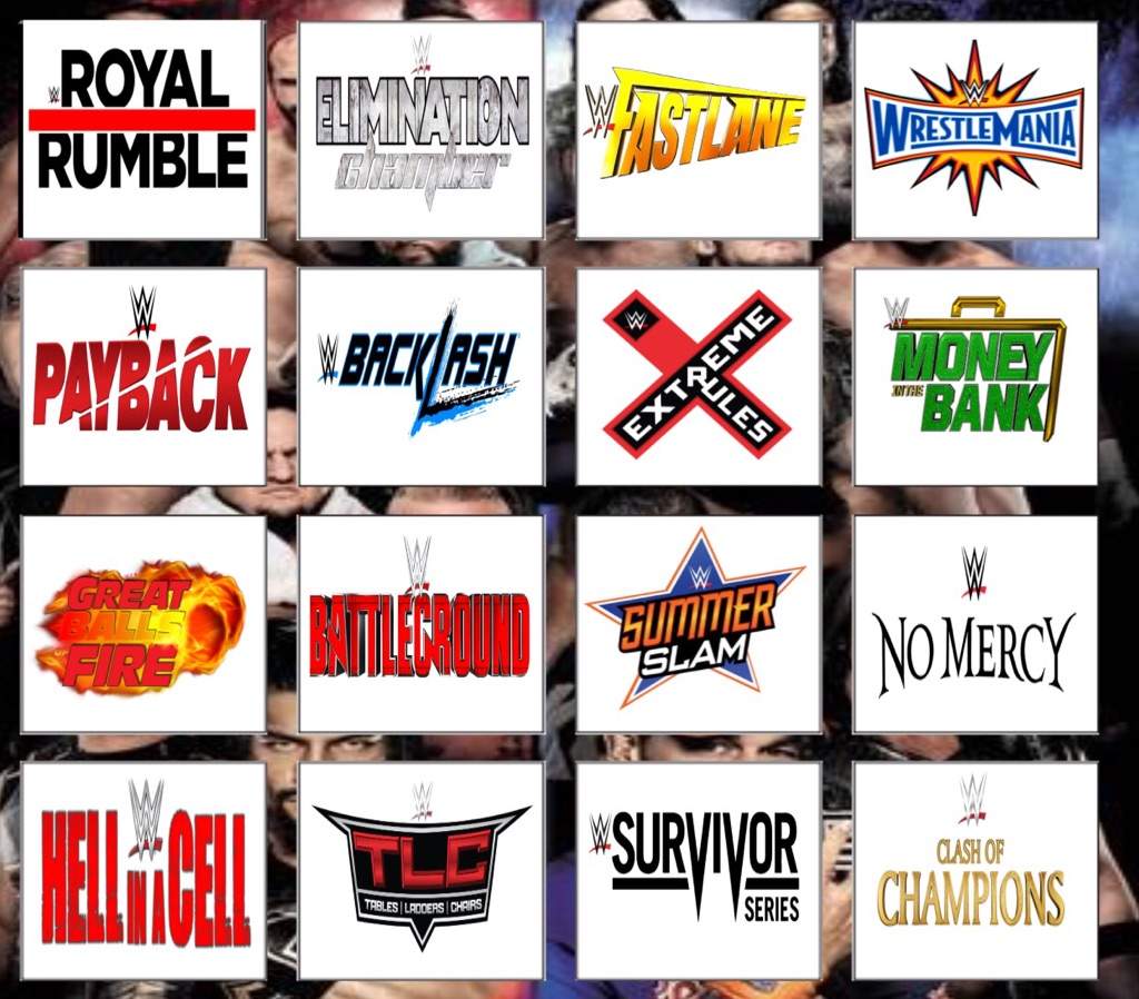 Wwe Ppv Schedule Examples and Forms