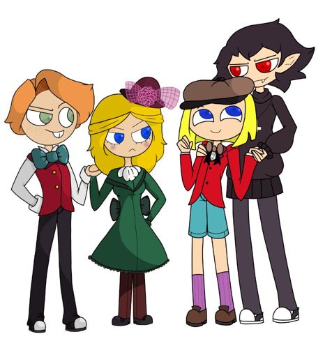 Pocket, Estella, Pip, and Damien | South Park Amino