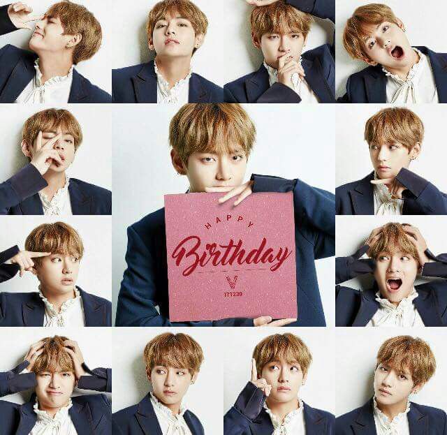 Happy Birthday V Bts Army S Amino Amino