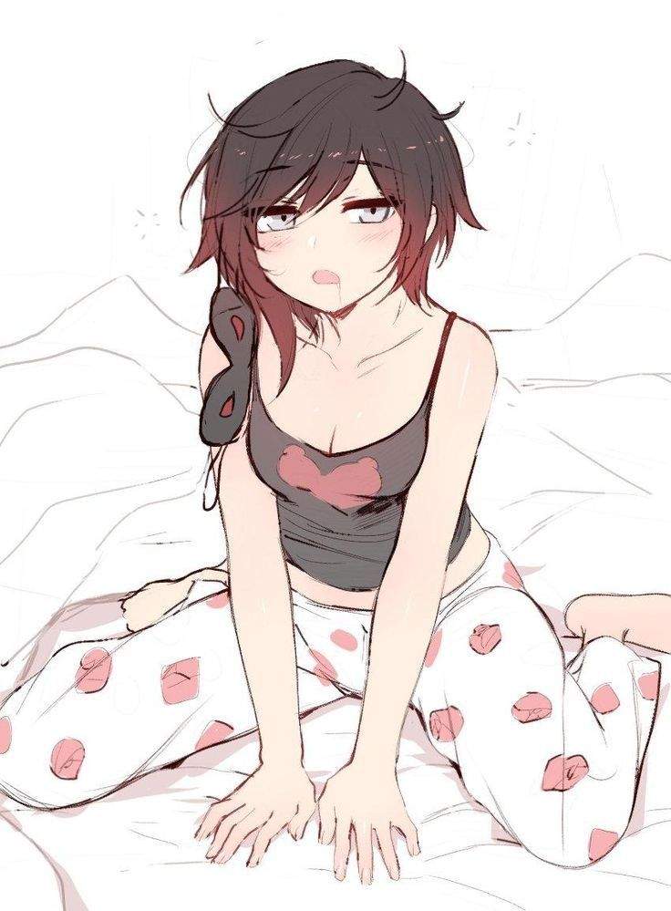 Sleepy Ruby | RWBY Amino