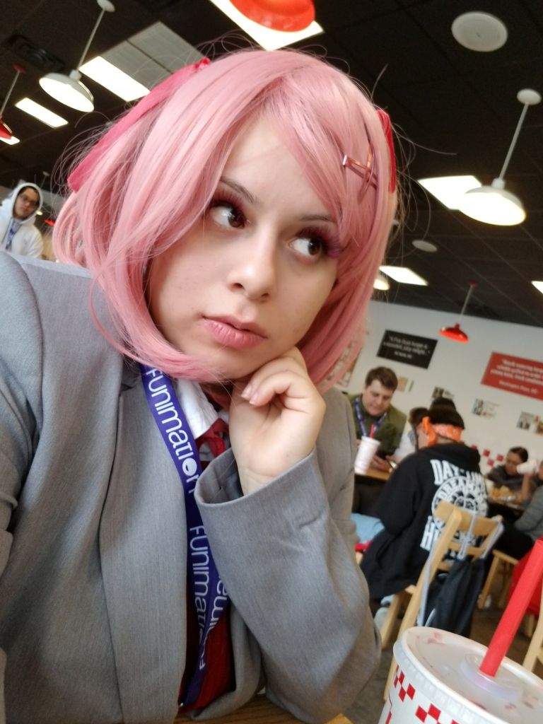 Natsuki Cosplay And Yuri Cosplay Doki Doki Literatu