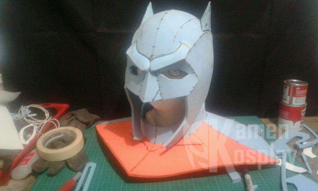 Batman mask, part 3 of 3. | Props & Replicas Amino