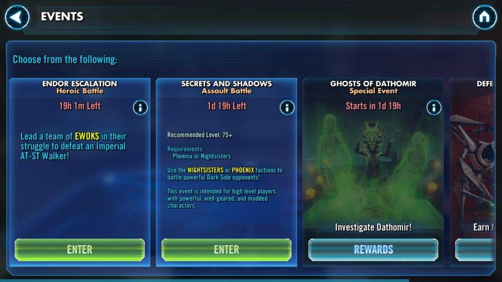 Swgoh 2 active events now Star Wars Amino