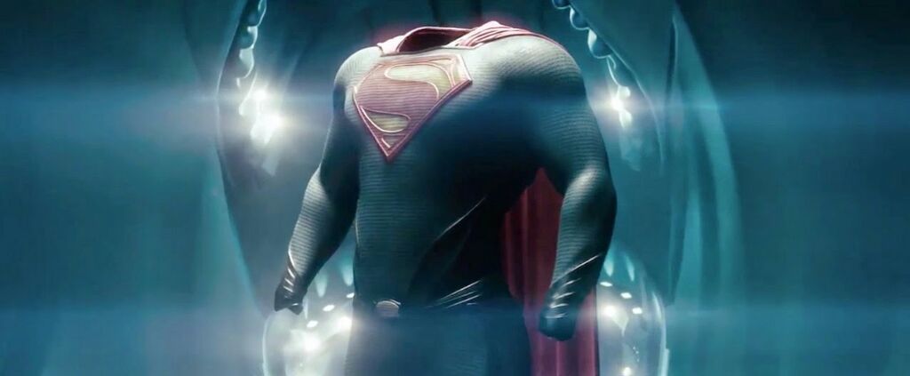 superman returns suit close up