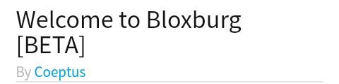 Welcome To Bloxburg Game Review Roblox Amino - roblox welcome to bloxburg how to get bloxbux