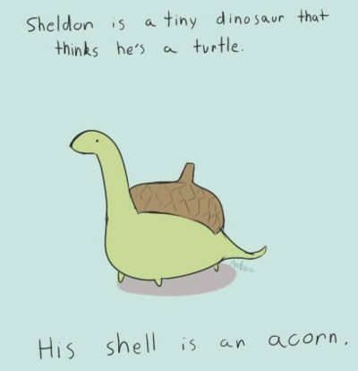 sheldon the tiny dinosaur plush amazon