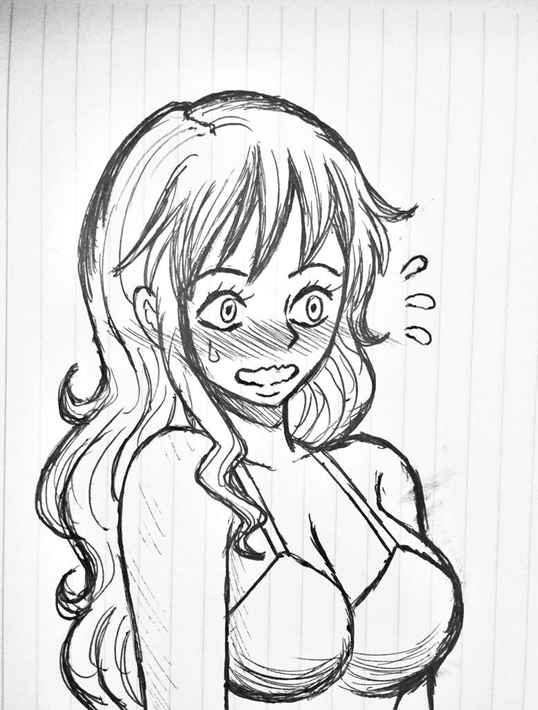 Another Random Nami Image Response Sketch One Piece Amino