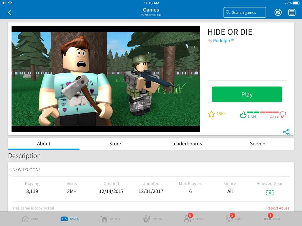 Ok What Is The Heck Why Do People Just Create Fake Games Roblox Amino - how to create a game on roblox 2017