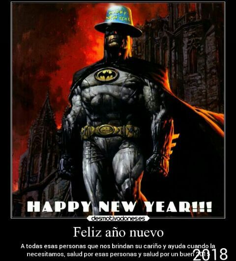 Feliz año nuevo a todos ustedes fans del mundo de DC comics | ｢ • DC  Universe • ｣ Amino