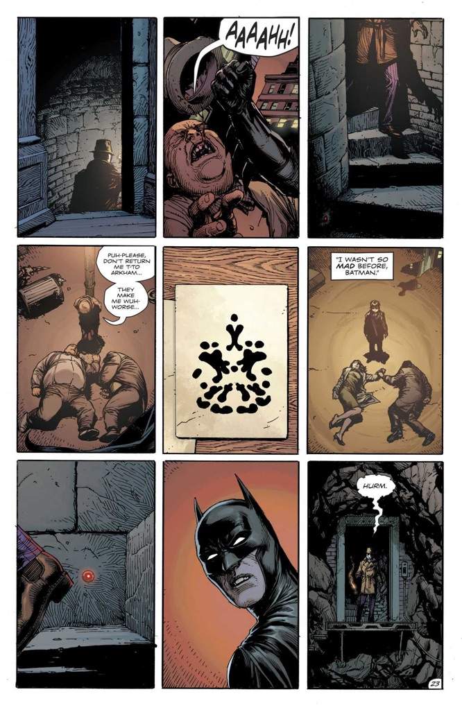 Batman Meets Rorschach In Doomsday Clock | Batman Mythos Amino