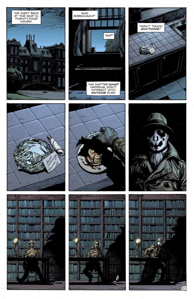 Batman Meets Rorschach In Doomsday Clock | Batman Mythos Amino