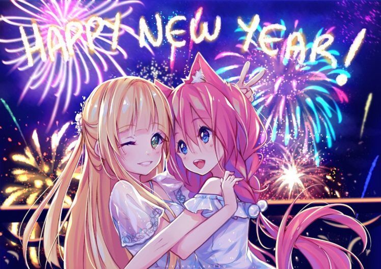 Images Of Anime New Years Eve