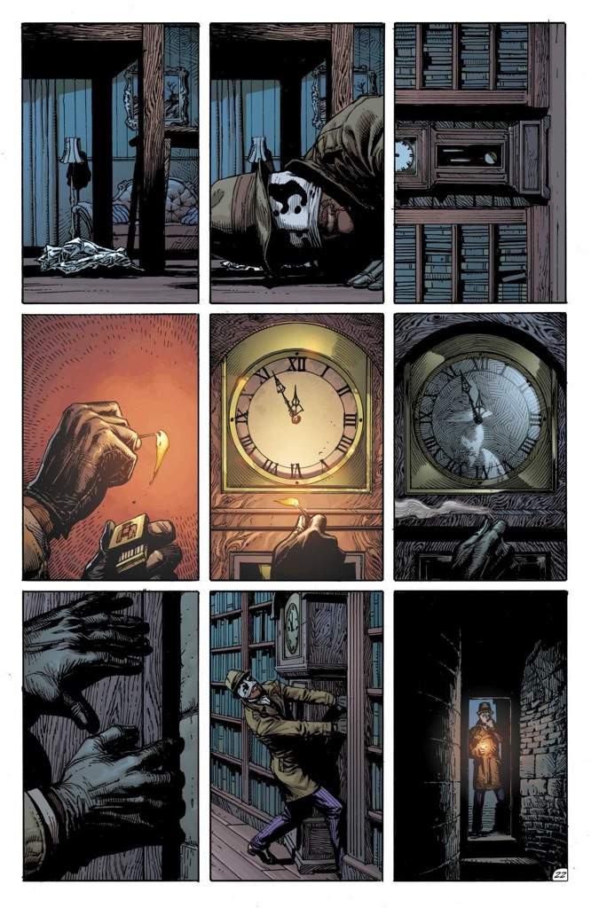 Batman Meets Rorschach In Doomsday Clock | Batman Mythos Amino