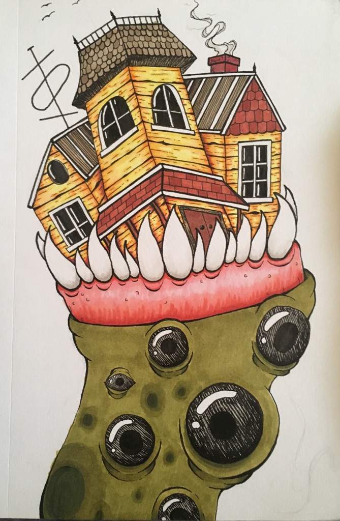 monster house character art