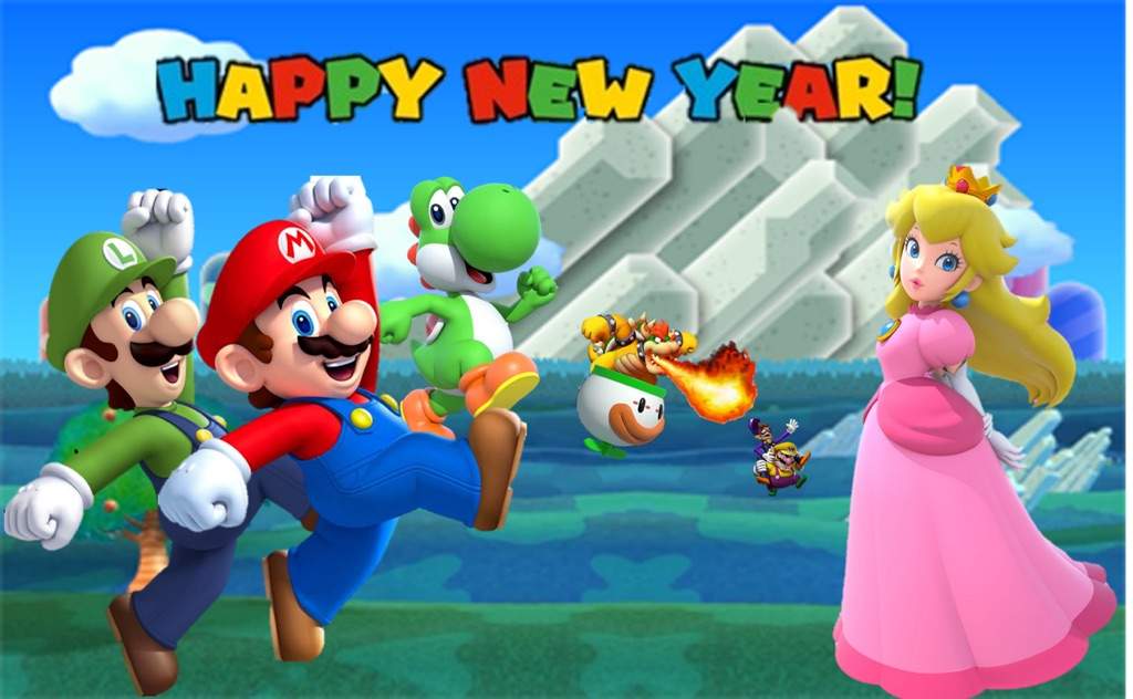 Happy New Year! Mario Amino