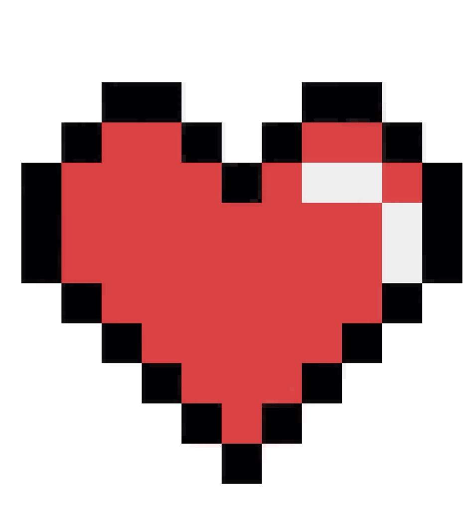 Minecraft Pixel Heart Pixel Art Minecraft Pixel Art Minecraft Heart ...