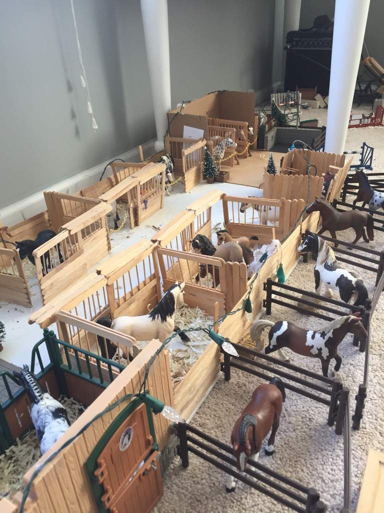 New stable set up Schleich Horses Amino