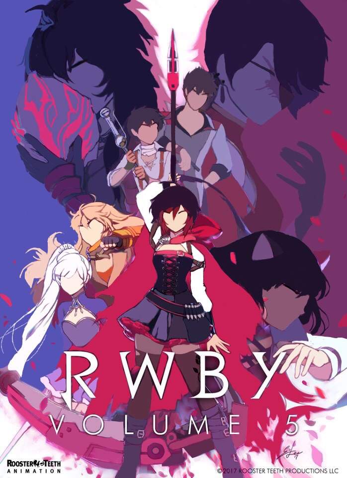 Volume 5 poster- block art | RWBY Amino