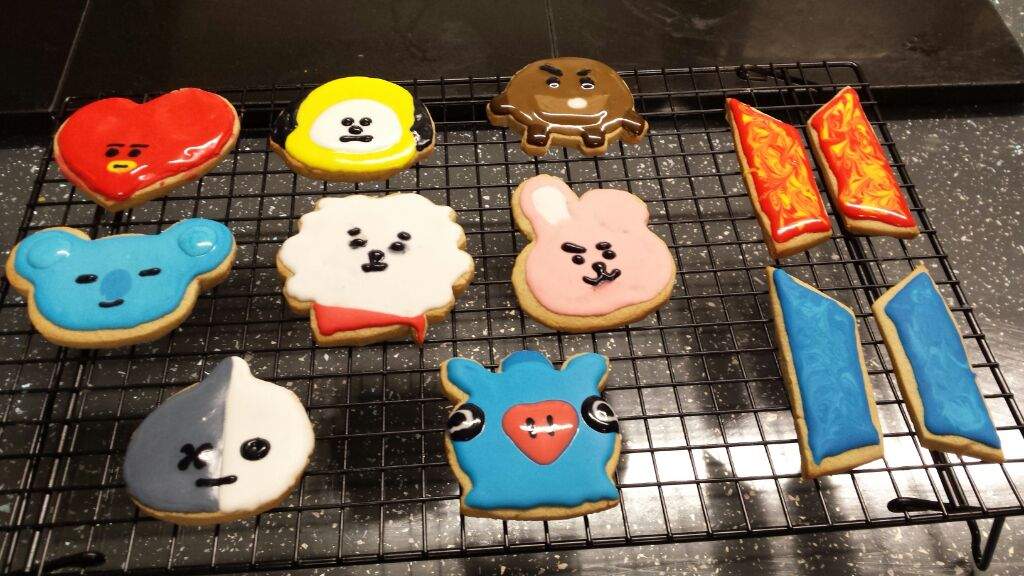 BT21 Cookies! 