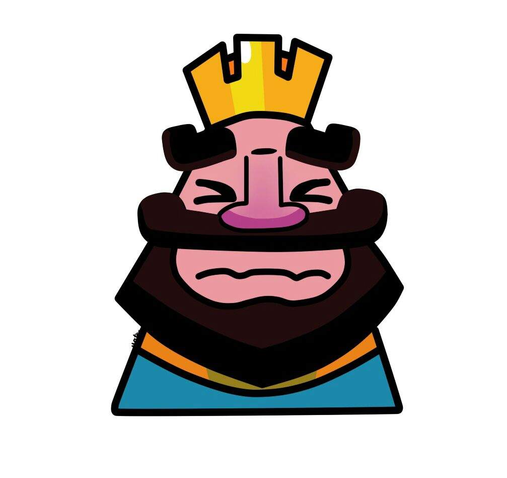 Clash royale laughing emoji