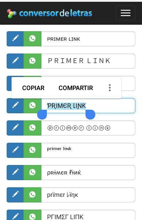 Featured image of post Conversor De Letras Para Copiar Y Pegar Todo tipo de estilos y fuentes para facebook twitter instagram y otros