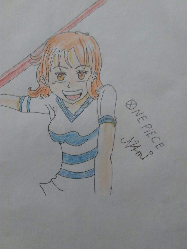 Anime Drawing One Piece Nami First Appearance Anime Amino