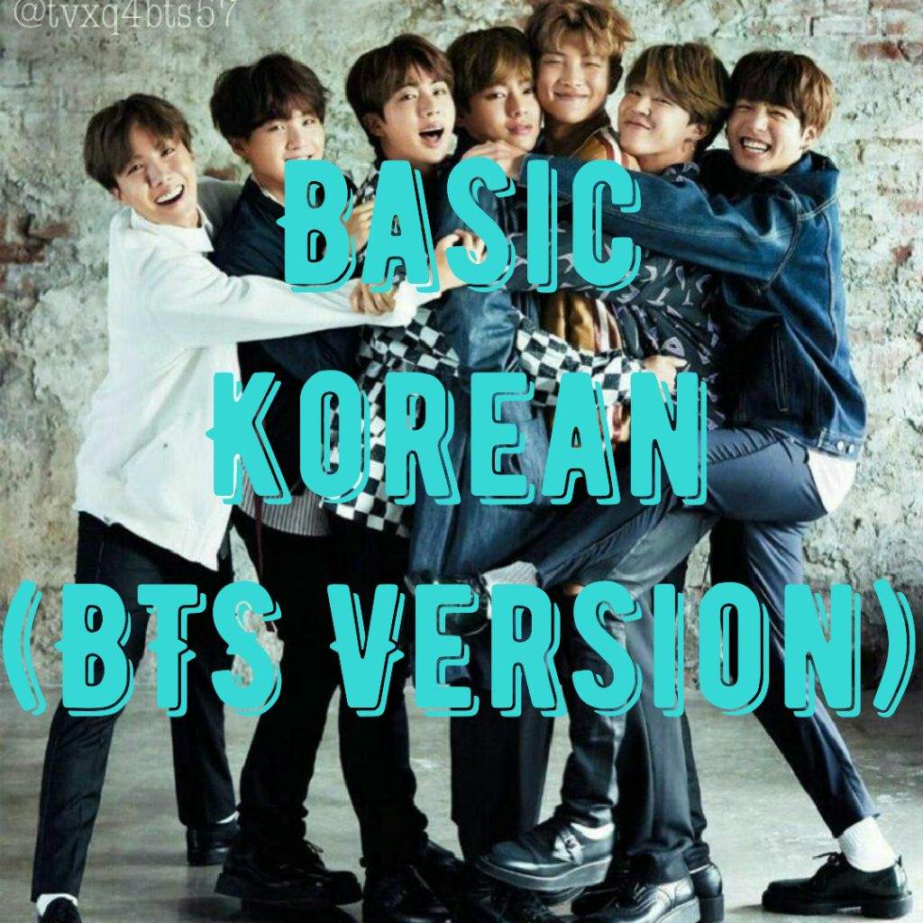 Simple And Basic Korean Words BTS Version Korean Language Amino