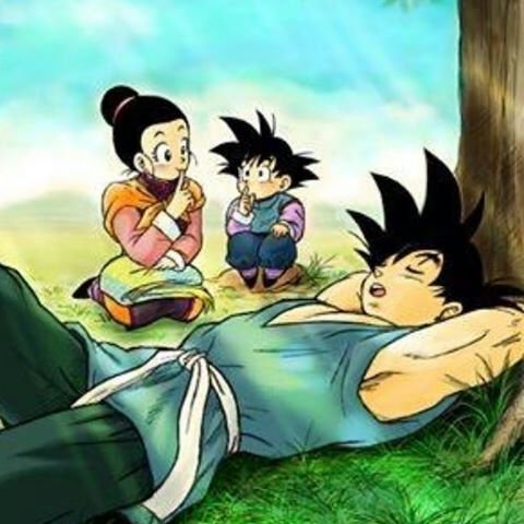 Goku And Chichi And Goten Anime Amino Goku And Chichi And Goten Anime Amino