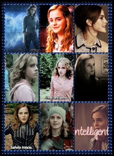 Hermione edit collage thing | Harry Potter Amino