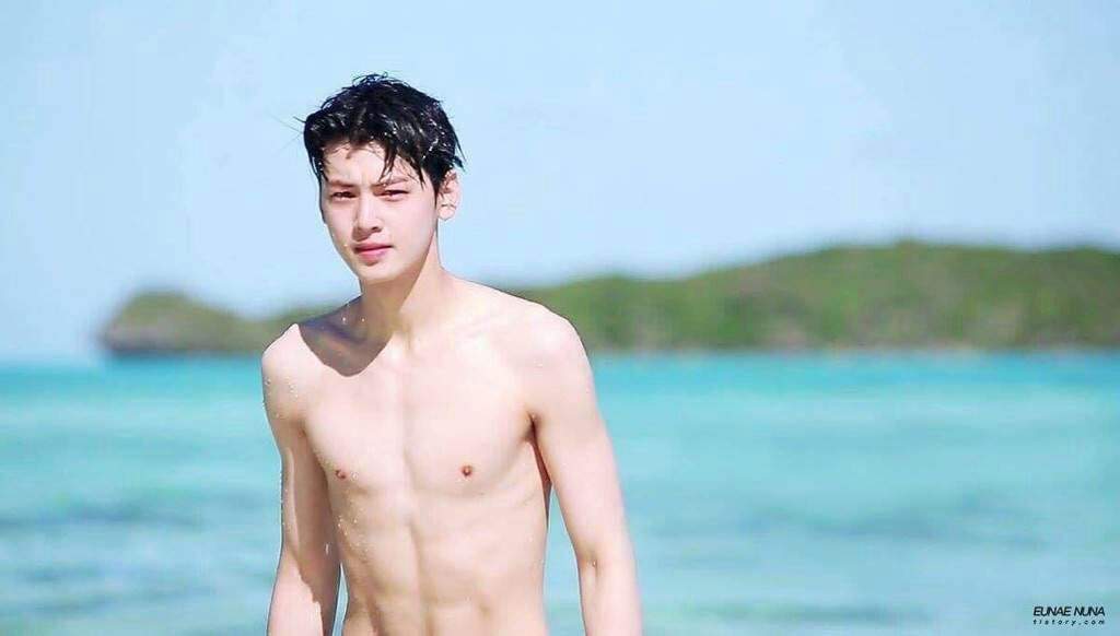 BIAS SIN CAMISETA EUNWOO DIA ASTRO Amino