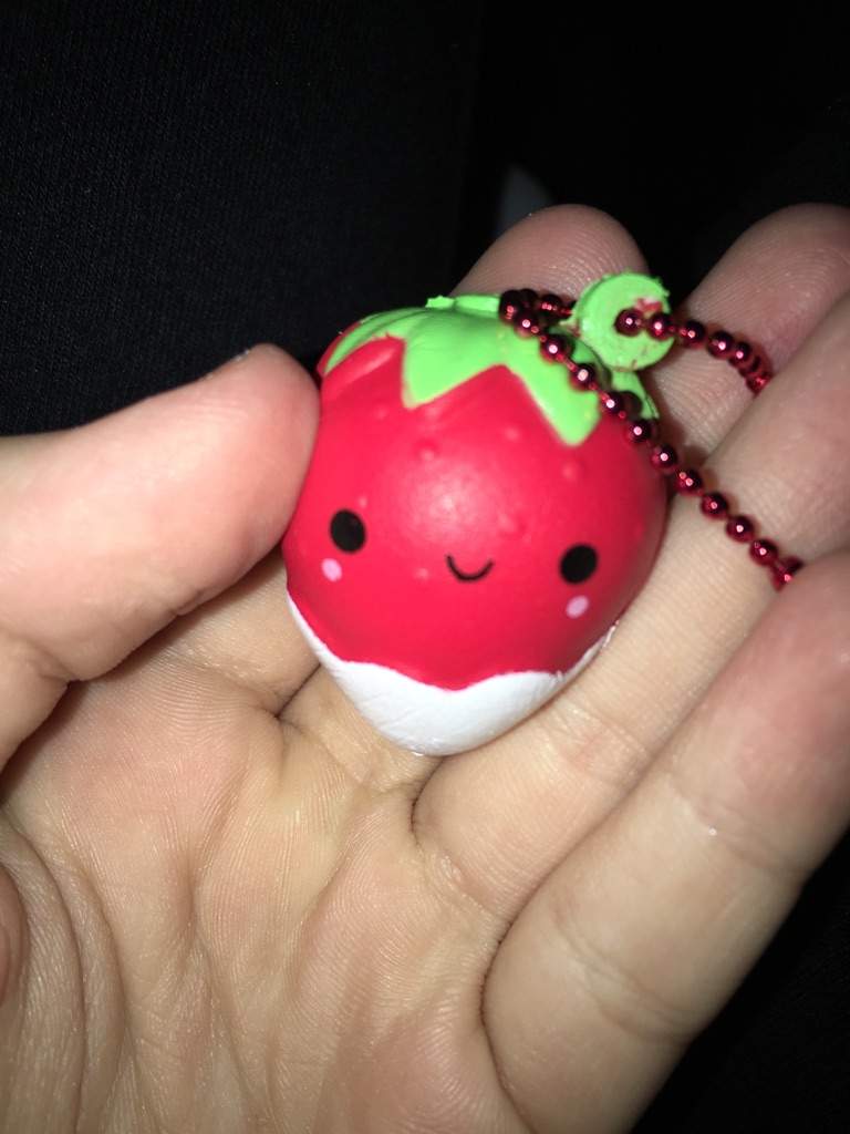 mini strawberry squishy