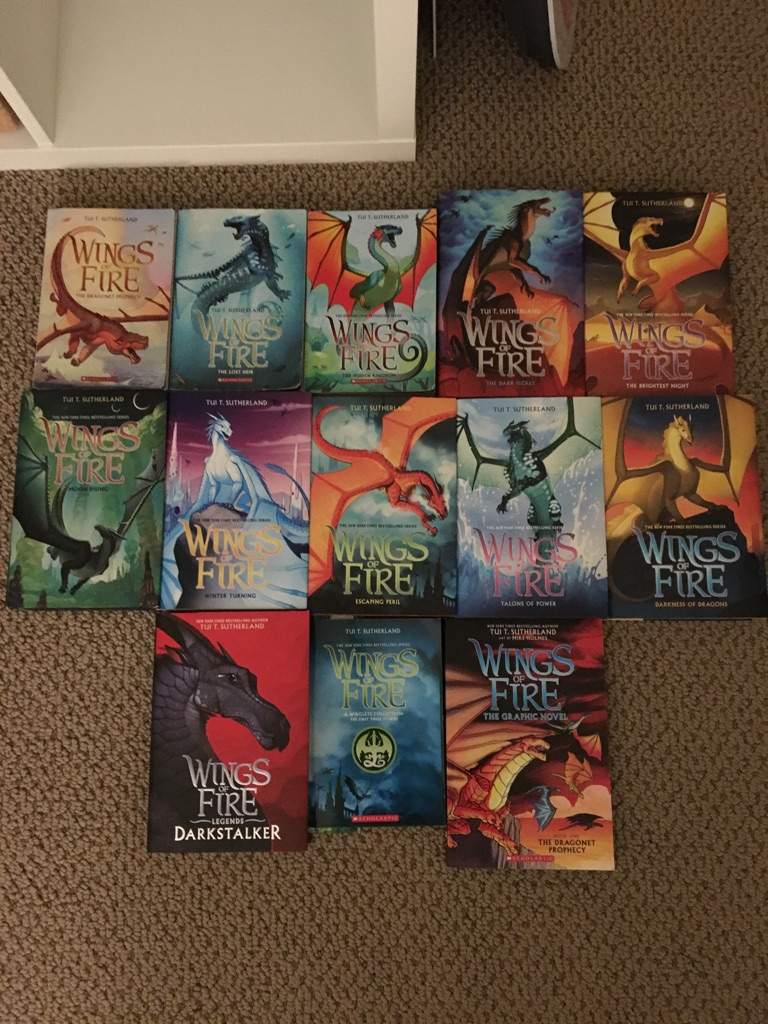My Wings of Fire book collection Wings Of Fire WOF Amino