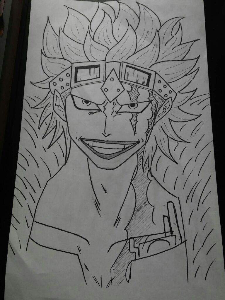 Tutorial And Process How To Draw Eustass Kid One Piece Amino