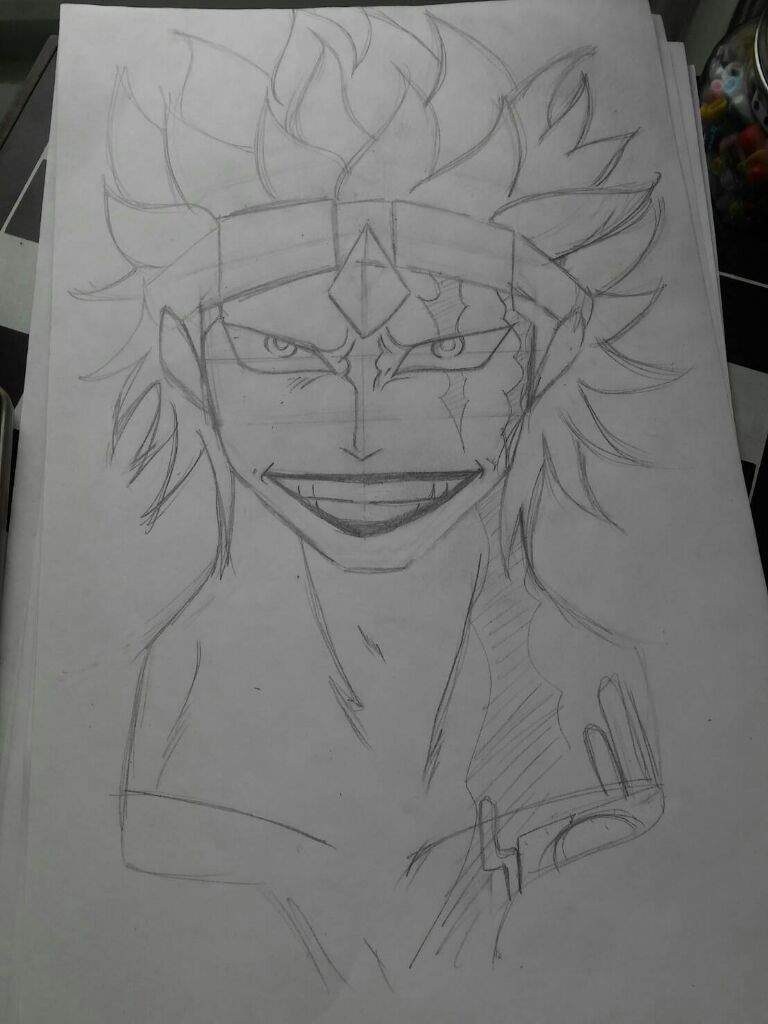 Tutorial and process: How to draw Eustass Kid | One Piece Amino