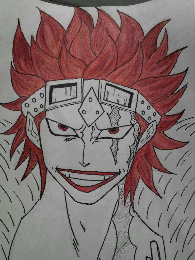 Tutorial And Process How To Draw Eustass Kid One Piece Amino