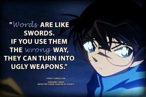 Detective Conan Quotes | Detective Conan & Magic Kaito. Amino