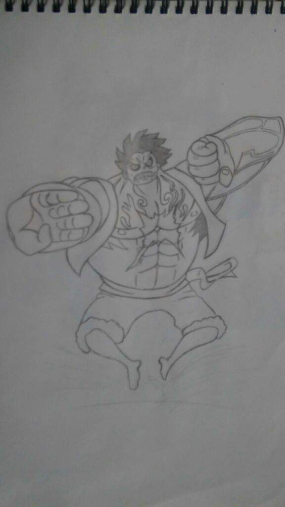 Luffy Gear Fourt 