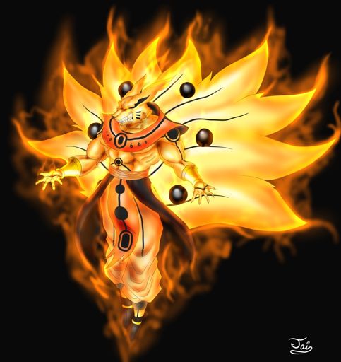 Full Power GoD Kurama -Digital Art- | DragonBallZ Amino