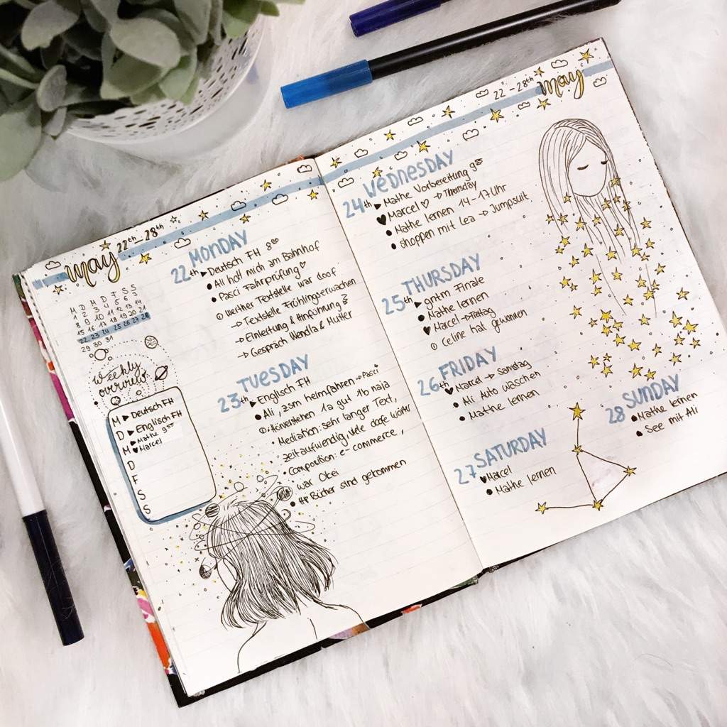 More 2017 spreads | Bullet Journal Amino