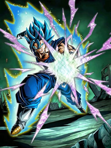 DOKKAN BATTLE JP | LR VEGITO BLUE OFFICIAL ART | Anime Amino