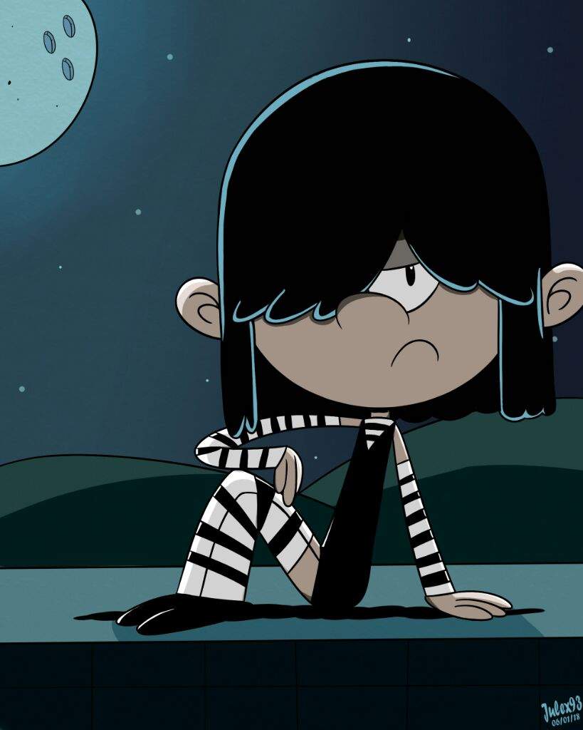 A Cute and Misterious Lucy Loud.