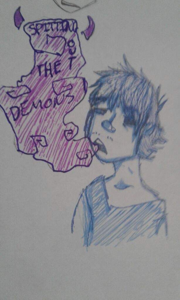 Spitting Out The Demons Gorillaz