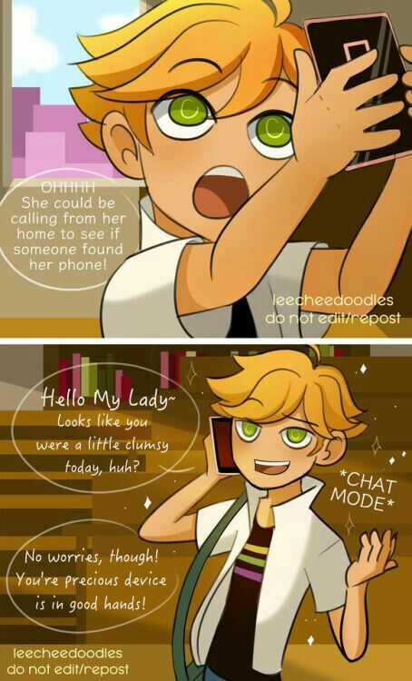 Adrien Finds Marinettes Phone Hilarious Miraculous Ladybug