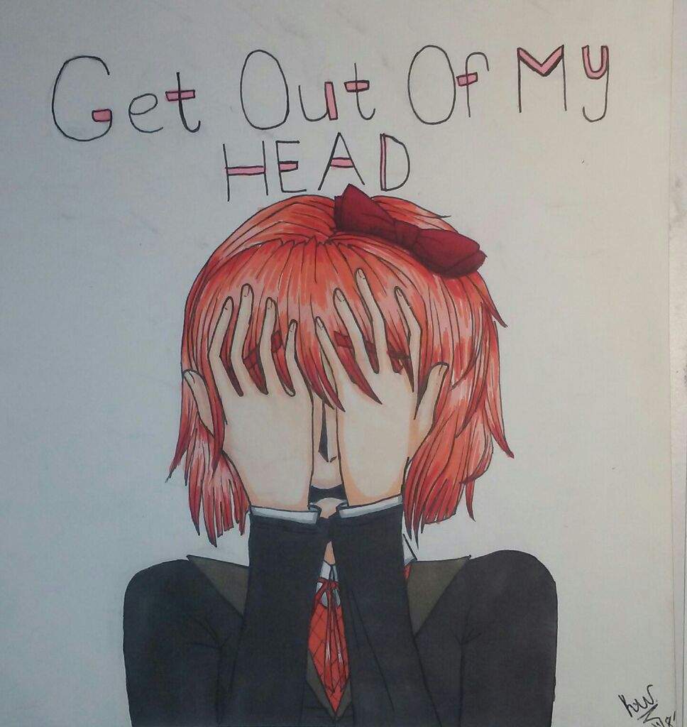 Get Out Of My Head Sayori Piece Again Doki Doki Literature Club Amino