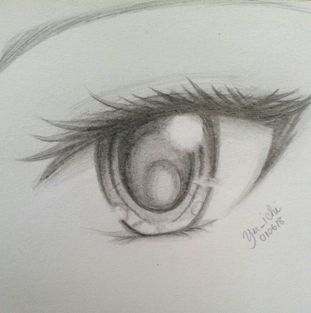 Simple EYE TUTORIAL Using Pencils | Anime Art Amino