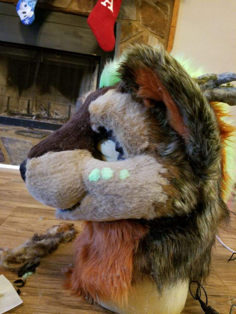 Jun Fursuit Progress - the scary part | Furry Amino