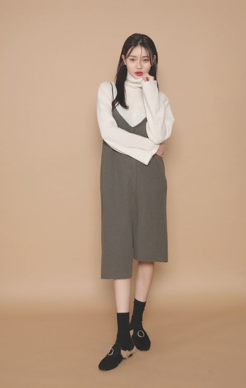 slip dress korea