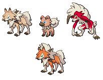 A Lighter blue of the rockruff evolution line edit(same creator of this ...